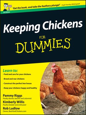 cover image of Keeping Chickens For Dummies